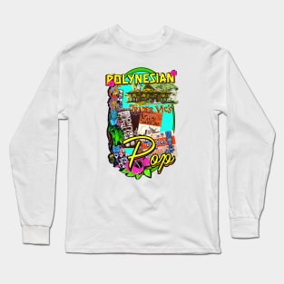 Retro: Polynesian Long Sleeve T-Shirt